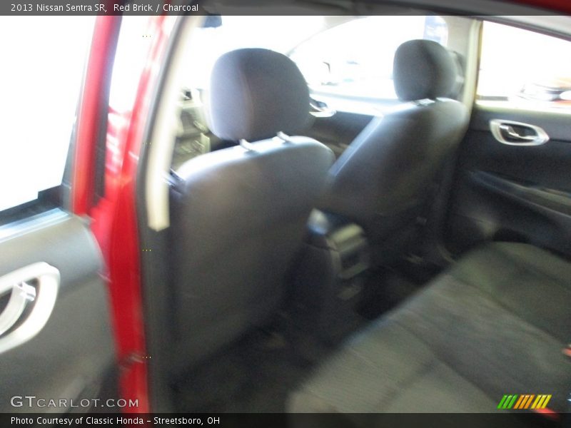Red Brick / Charcoal 2013 Nissan Sentra SR