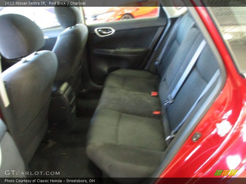 Red Brick / Charcoal 2013 Nissan Sentra SR