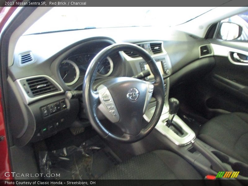 Red Brick / Charcoal 2013 Nissan Sentra SR