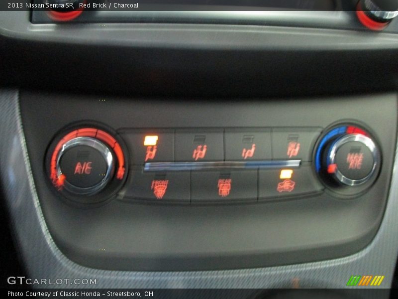 Red Brick / Charcoal 2013 Nissan Sentra SR