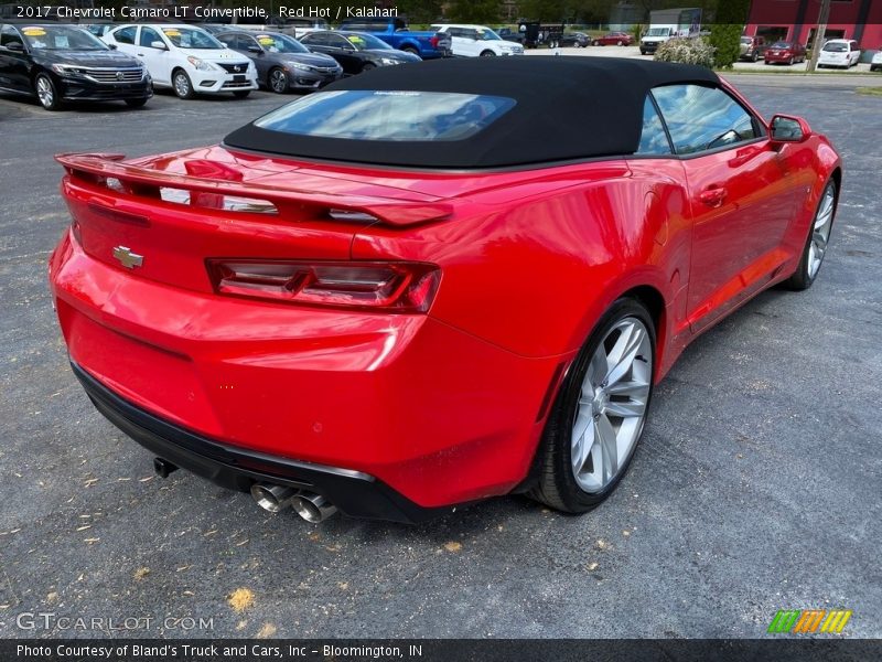 Red Hot / Kalahari 2017 Chevrolet Camaro LT Convertible