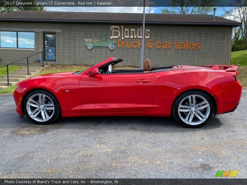 Red Hot / Kalahari 2017 Chevrolet Camaro LT Convertible