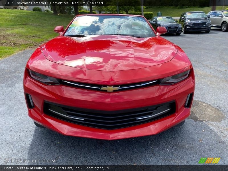 Red Hot / Kalahari 2017 Chevrolet Camaro LT Convertible