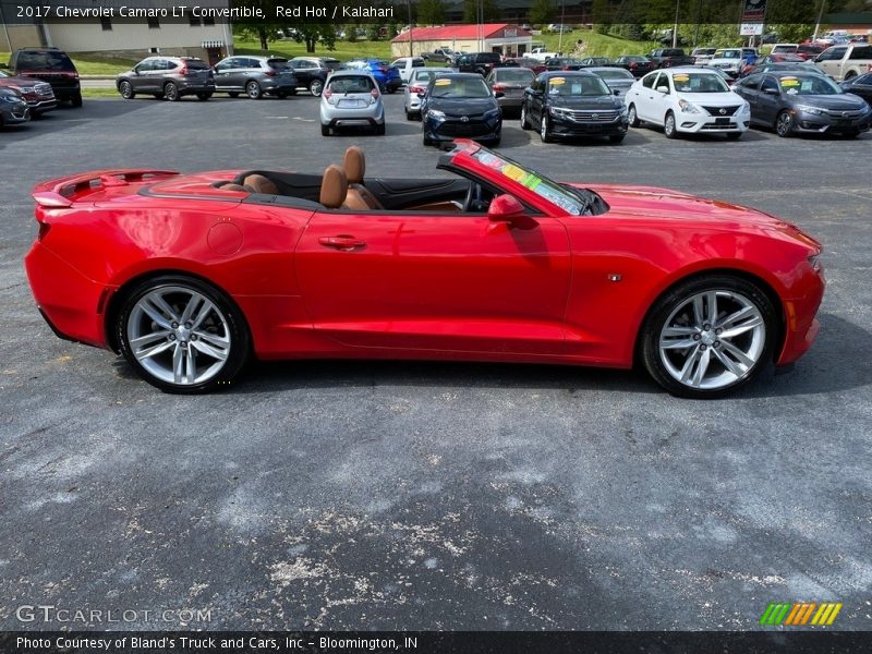 Red Hot / Kalahari 2017 Chevrolet Camaro LT Convertible
