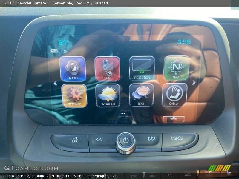 Red Hot / Kalahari 2017 Chevrolet Camaro LT Convertible