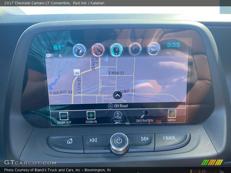 Red Hot / Kalahari 2017 Chevrolet Camaro LT Convertible