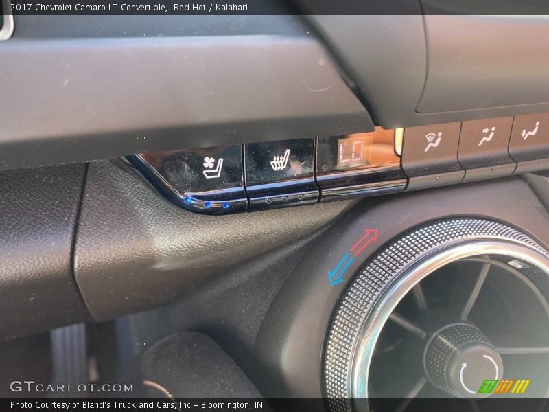 Red Hot / Kalahari 2017 Chevrolet Camaro LT Convertible