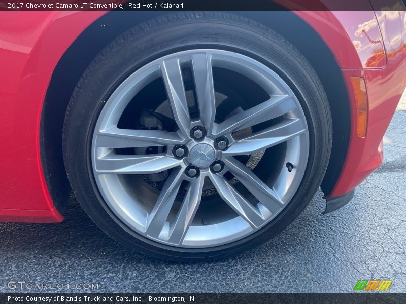 Red Hot / Kalahari 2017 Chevrolet Camaro LT Convertible