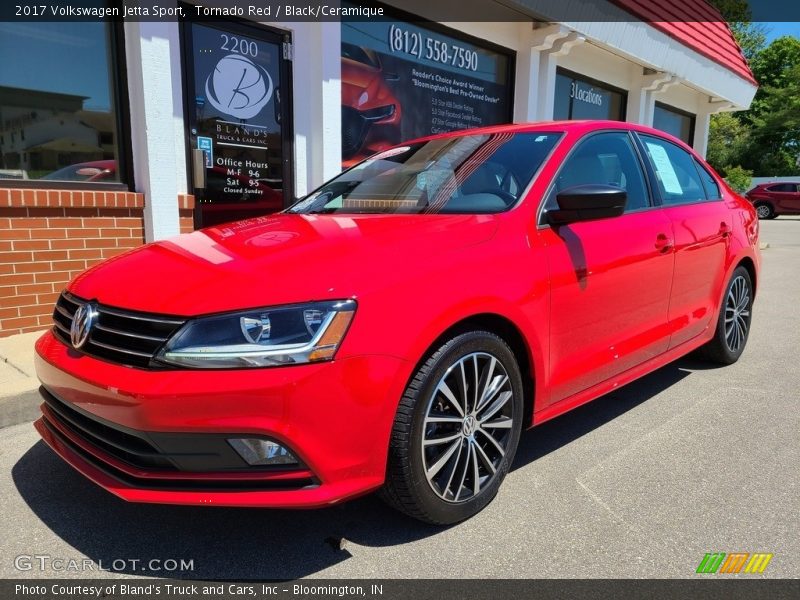 Front 3/4 View of 2017 Jetta Sport