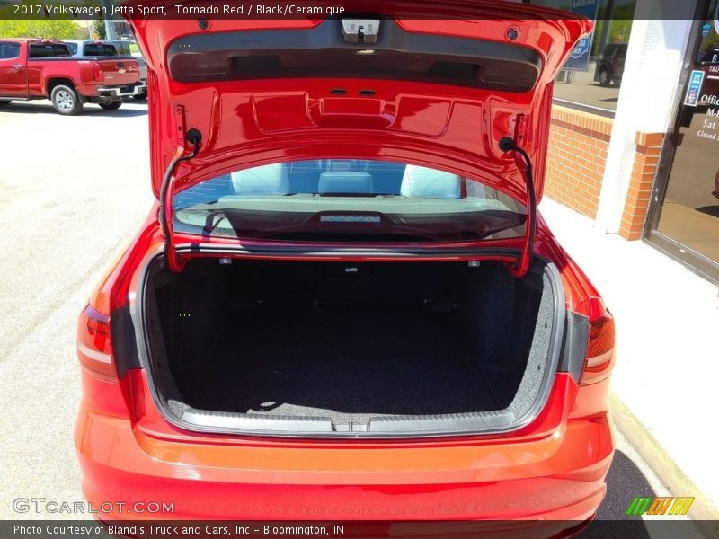 Tornado Red / Black/Ceramique 2017 Volkswagen Jetta Sport