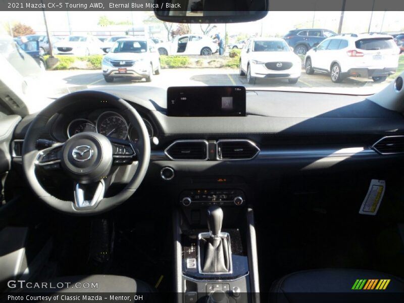 Eternal Blue Mica / Black 2021 Mazda CX-5 Touring AWD