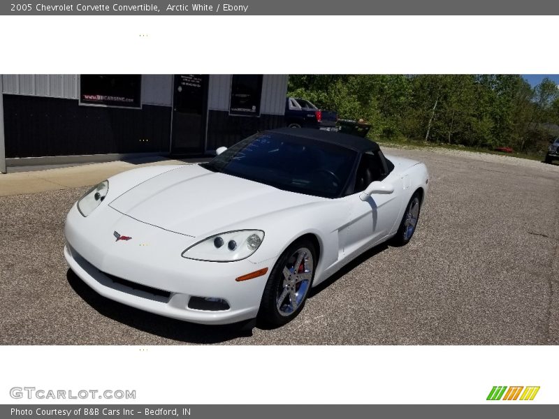 Arctic White / Ebony 2005 Chevrolet Corvette Convertible