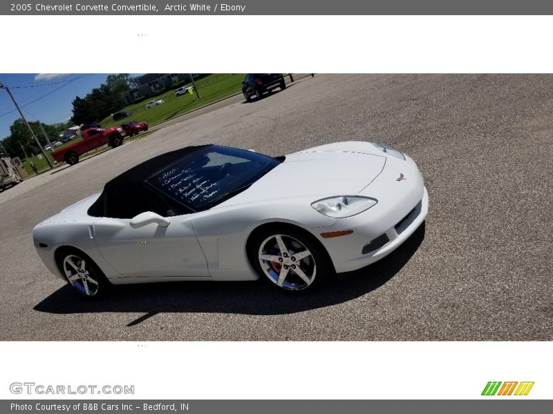 Arctic White / Ebony 2005 Chevrolet Corvette Convertible