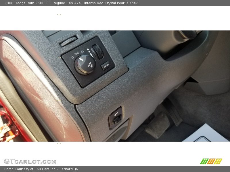 Controls of 2008 Ram 2500 SLT Regular Cab 4x4