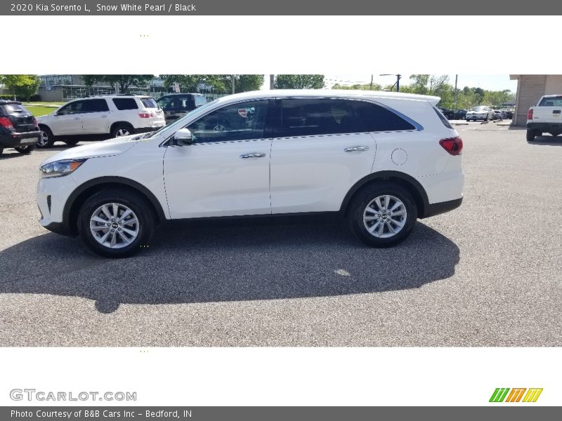 Snow White Pearl / Black 2020 Kia Sorento L