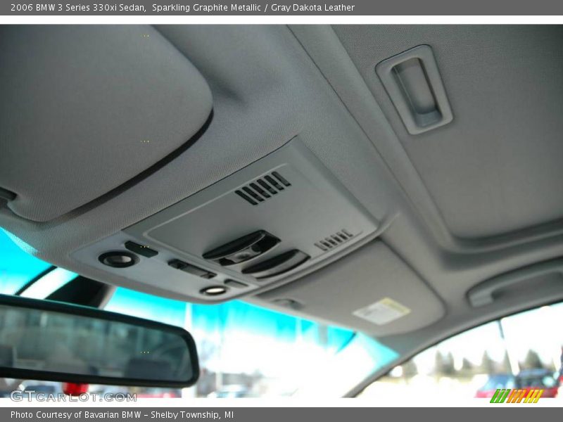 Sparkling Graphite Metallic / Gray Dakota Leather 2006 BMW 3 Series 330xi Sedan