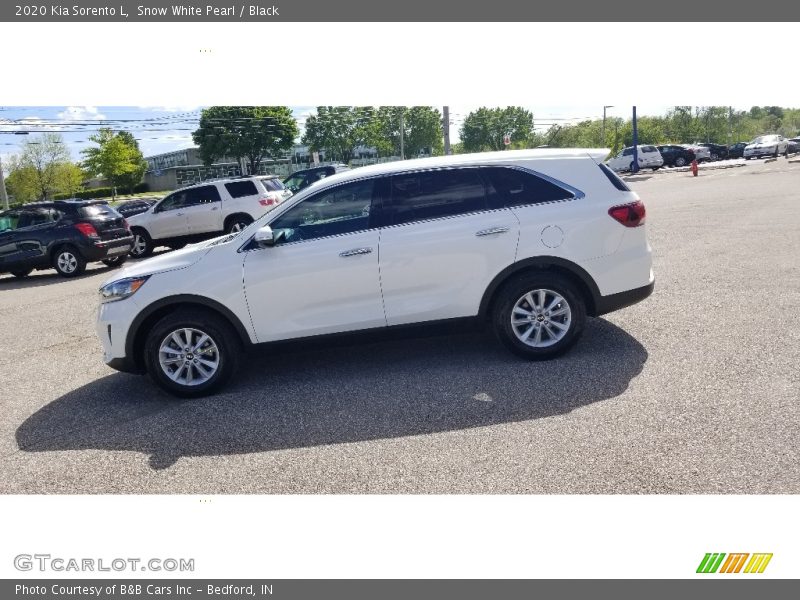 Snow White Pearl / Black 2020 Kia Sorento L