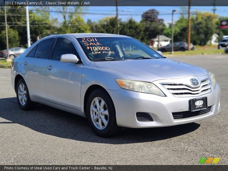 Classic Silver Metallic / Ash 2011 Toyota Camry LE