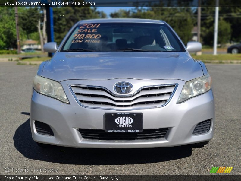 Classic Silver Metallic / Ash 2011 Toyota Camry LE