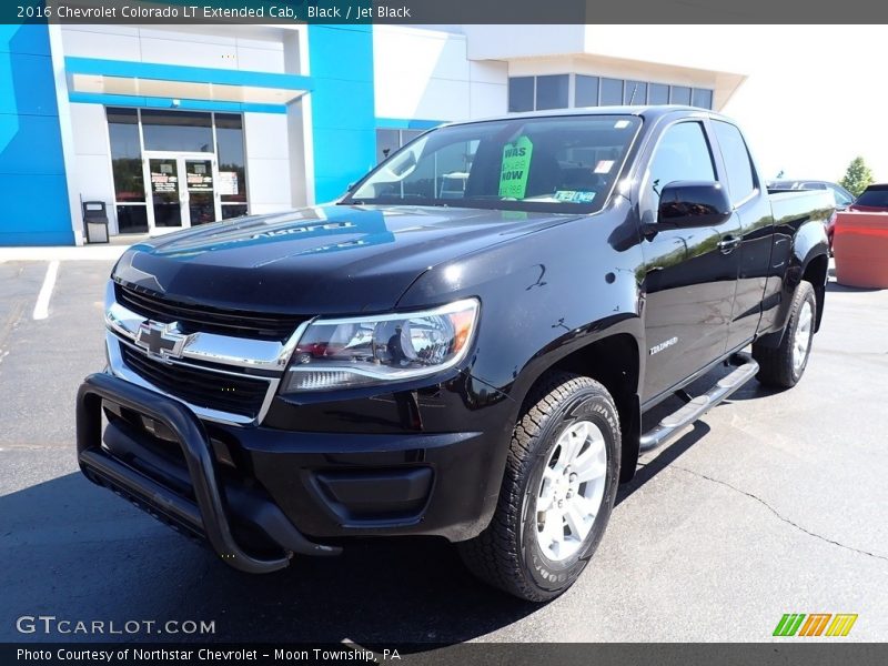 Black / Jet Black 2016 Chevrolet Colorado LT Extended Cab
