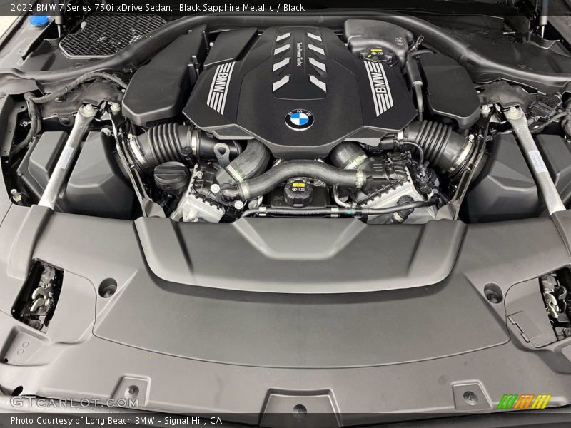  2022 7 Series 750i xDrive Sedan Engine - 4.4 Liter M TwinPower Turbocharged DOHC 32-Valve VVT V8