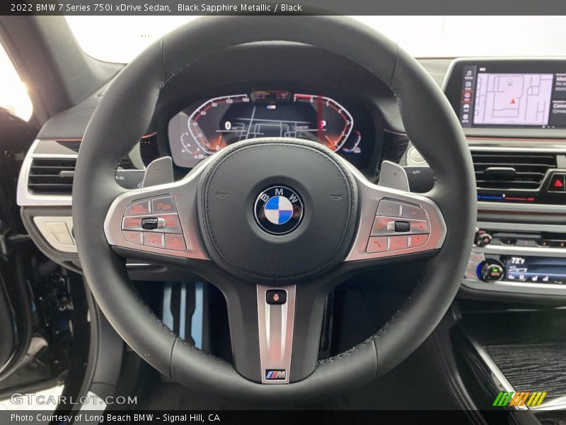  2022 7 Series 750i xDrive Sedan Steering Wheel