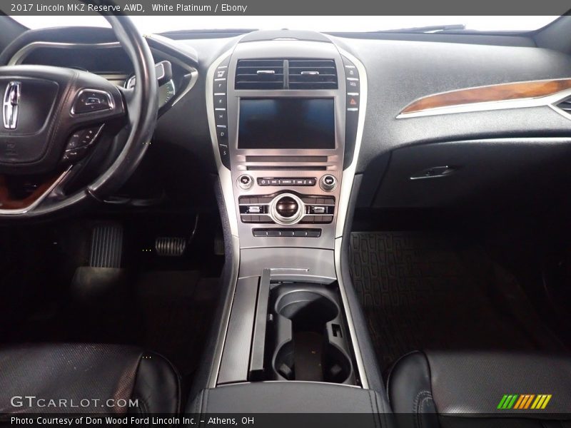 White Platinum / Ebony 2017 Lincoln MKZ Reserve AWD