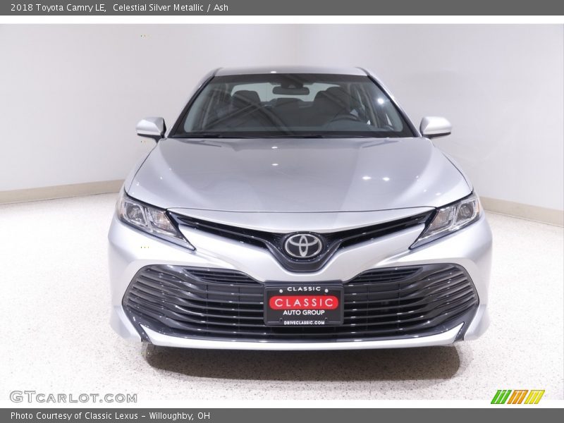 Celestial Silver Metallic / Ash 2018 Toyota Camry LE