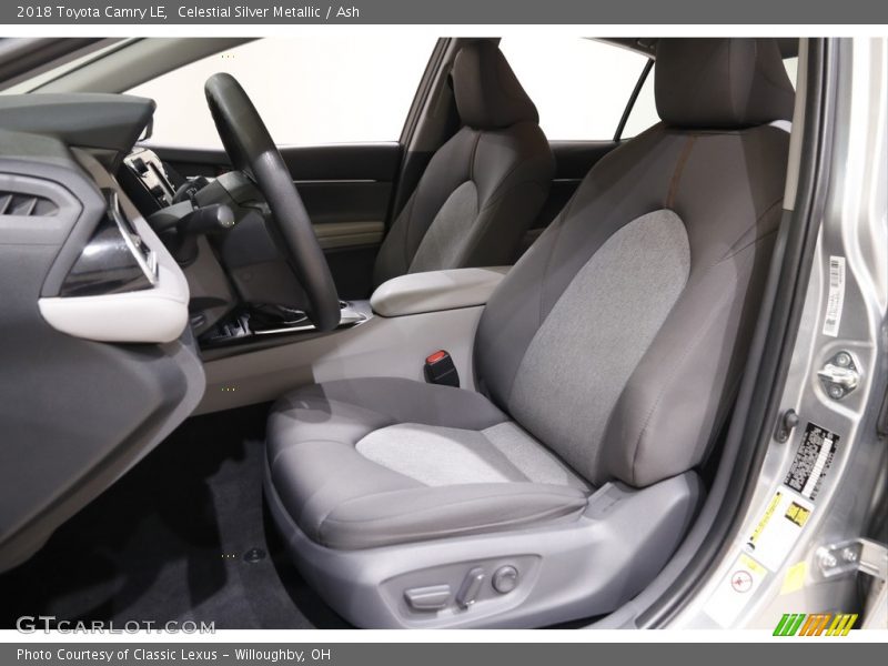 Celestial Silver Metallic / Ash 2018 Toyota Camry LE