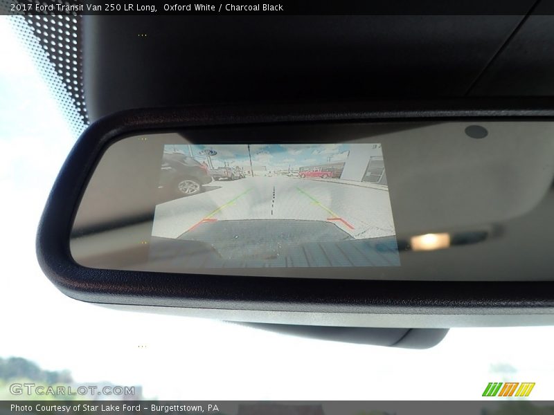 Oxford White / Charcoal Black 2017 Ford Transit Van 250 LR Long