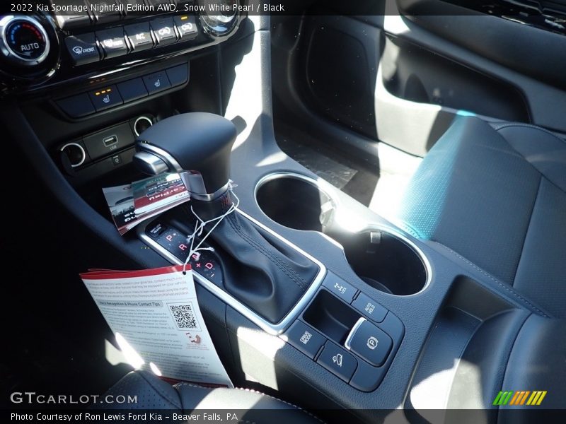 Snow White Pearl / Black 2022 Kia Sportage Nightfall Edition AWD