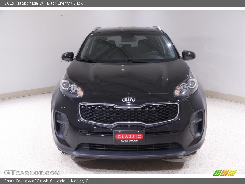 Black Cherry / Black 2019 Kia Sportage LX