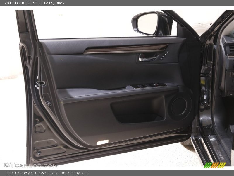 Caviar / Black 2018 Lexus ES 350