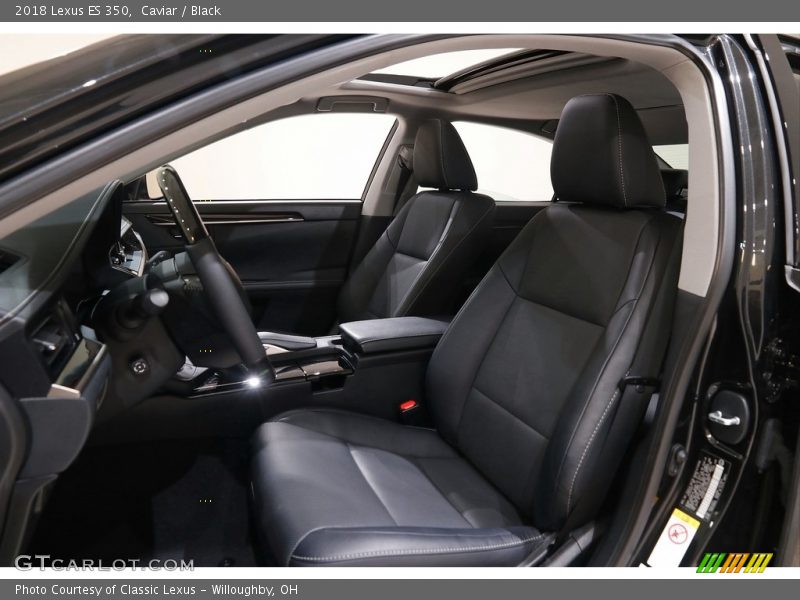 Caviar / Black 2018 Lexus ES 350