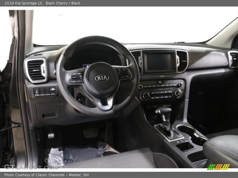 Black Cherry / Black 2019 Kia Sportage LX