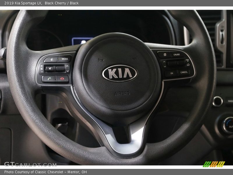 Black Cherry / Black 2019 Kia Sportage LX