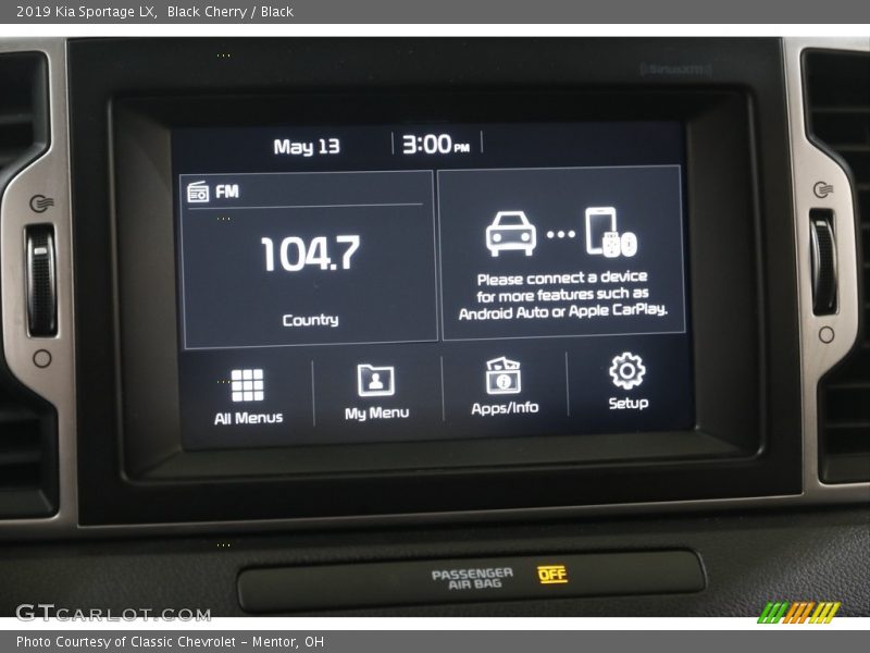 Black Cherry / Black 2019 Kia Sportage LX