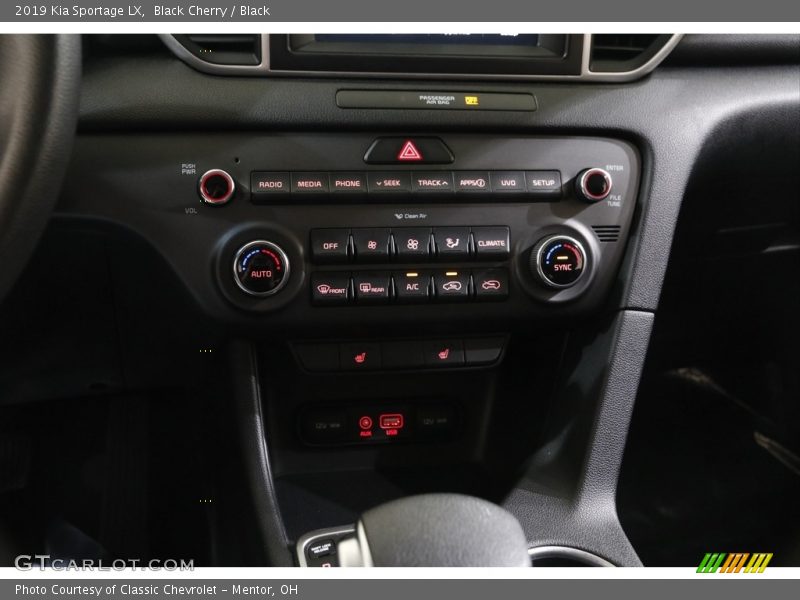 Black Cherry / Black 2019 Kia Sportage LX