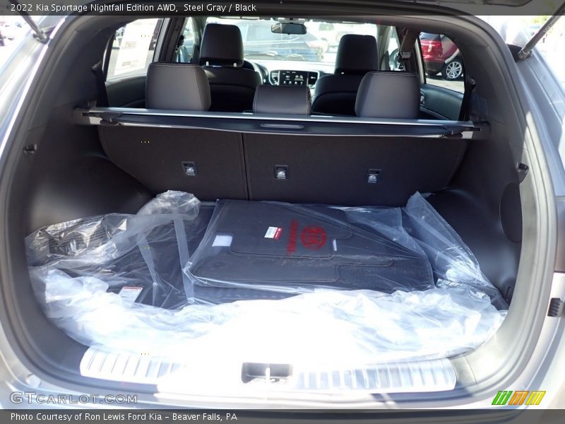 Steel Gray / Black 2022 Kia Sportage Nightfall Edition AWD