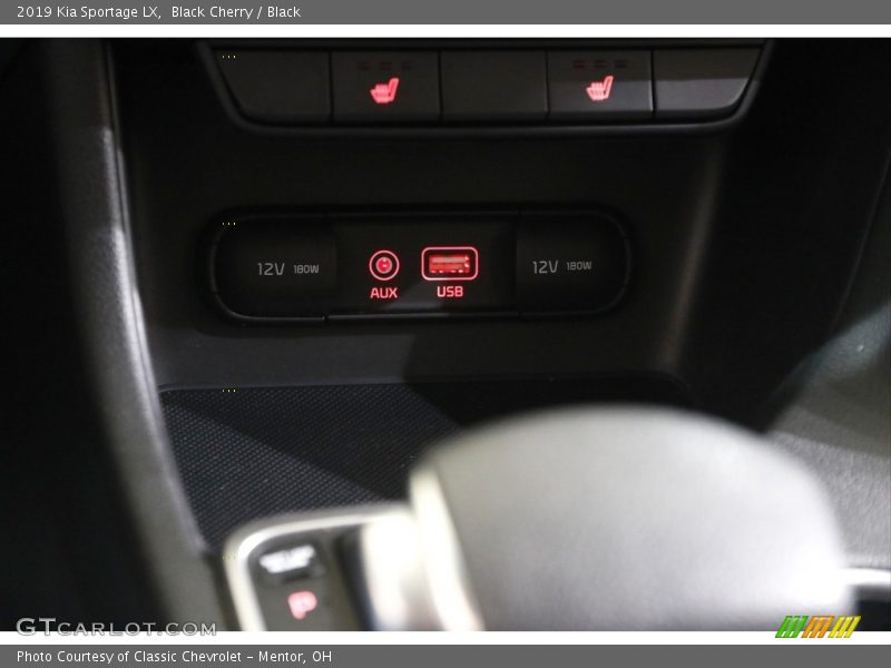 Black Cherry / Black 2019 Kia Sportage LX
