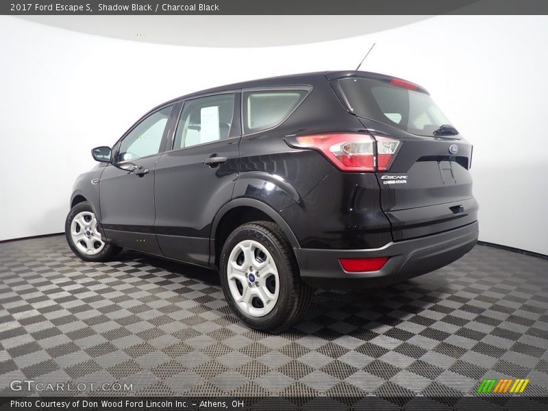 Shadow Black / Charcoal Black 2017 Ford Escape S