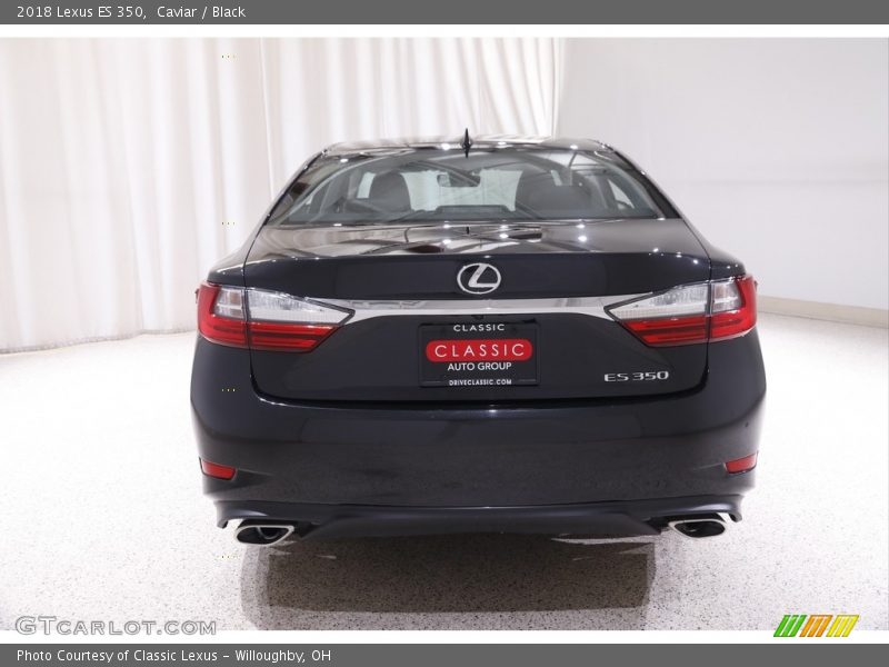 Caviar / Black 2018 Lexus ES 350