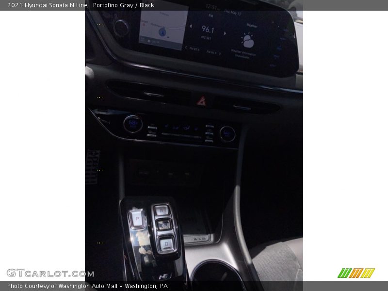 Portofino Gray / Black 2021 Hyundai Sonata N Line