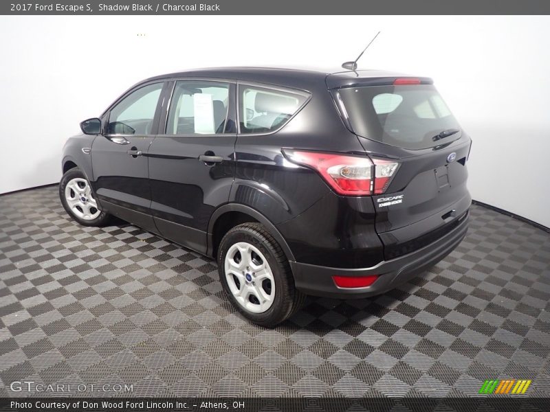 Shadow Black / Charcoal Black 2017 Ford Escape S