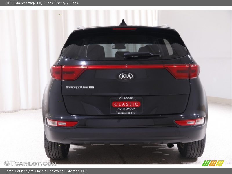 Black Cherry / Black 2019 Kia Sportage LX