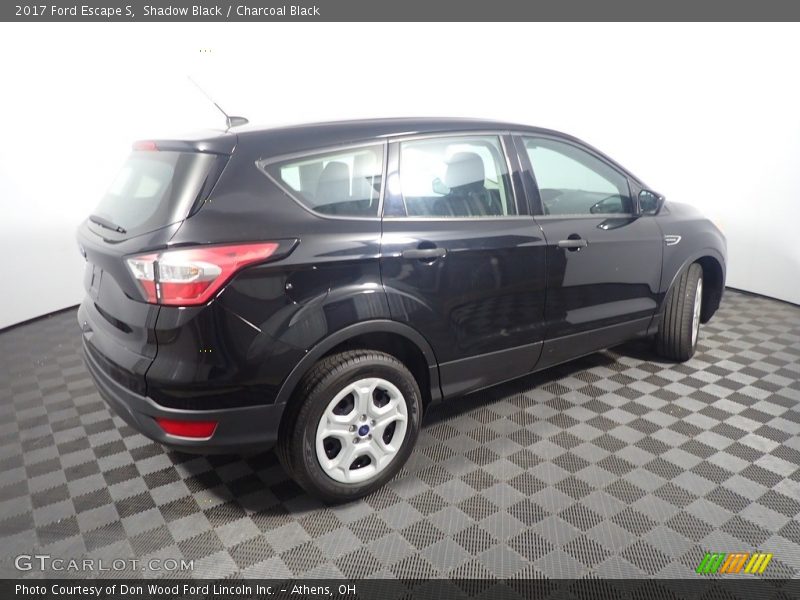 Shadow Black / Charcoal Black 2017 Ford Escape S
