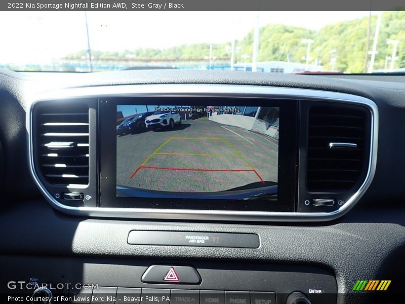 Steel Gray / Black 2022 Kia Sportage Nightfall Edition AWD