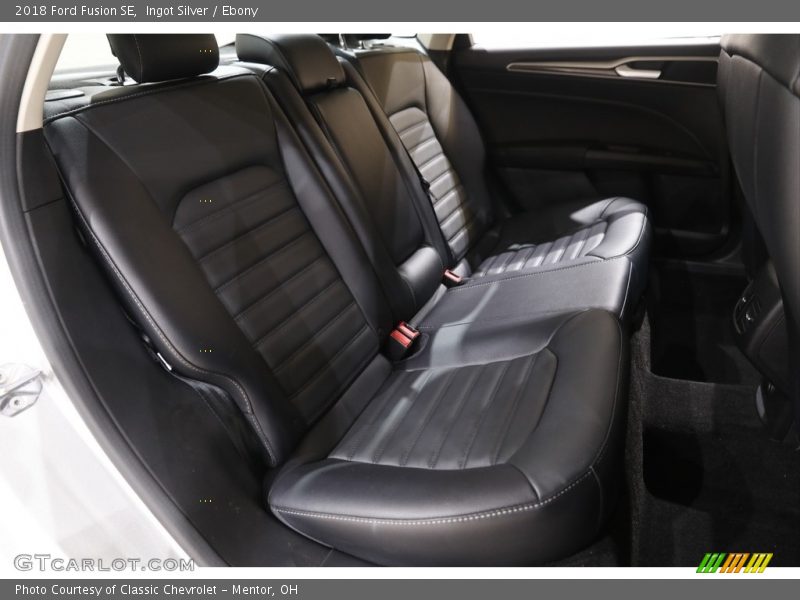 Ingot Silver / Ebony 2018 Ford Fusion SE