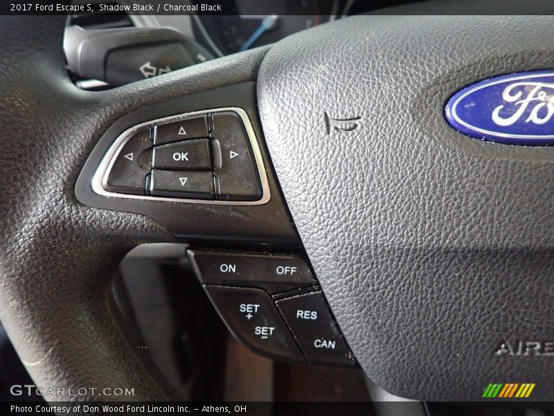 Shadow Black / Charcoal Black 2017 Ford Escape S