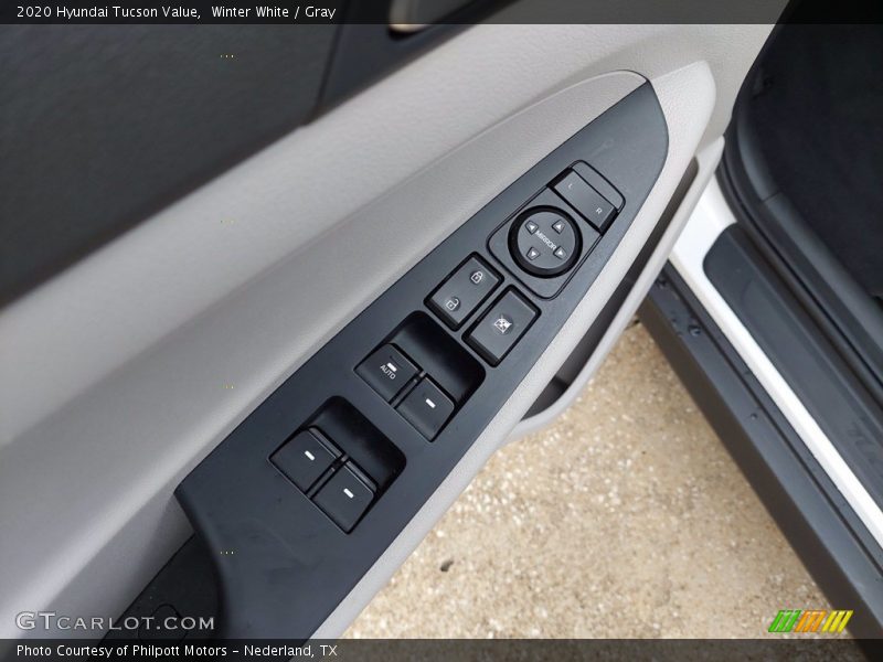 Winter White / Gray 2020 Hyundai Tucson Value